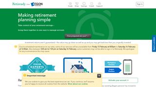 Retiready from Aegon: Retirement Planning | Pension & ISAs