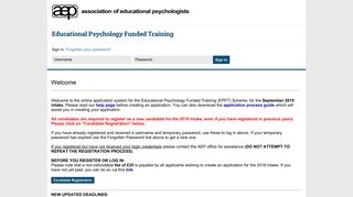 Welcome - Association Of Educational Psychologists
