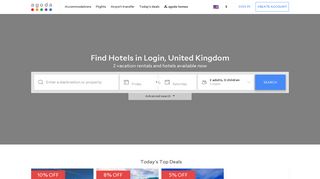 Login Map and Hotels in Login Area – Login - Agoda