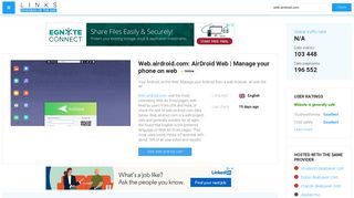 Visit Web.airdroid.com - AirDroid Web | Manage your phone on web.