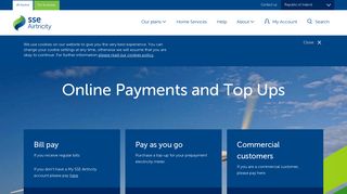Online Payments - SSE Airtricity