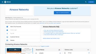 Airwave Networks: Login, Bill Pay, Customer Service and Care Sign-In