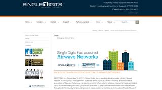 Single Digits Acquires Airwave Networks