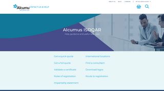ISOQAR Customer Resources Logos, help & guidance - Alcumus Group