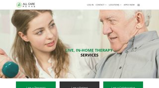 Home - All Care Rehab - Outpatient physical therapy