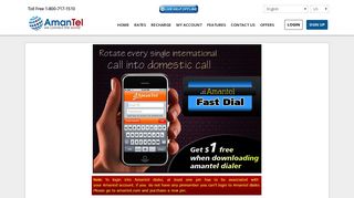 Amantel iPhone Fast Dial - International calls from mobile, Cheap ...