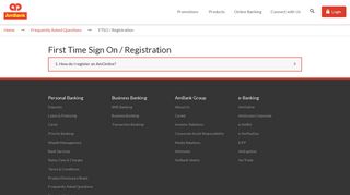FTSO / Registration | AmBank