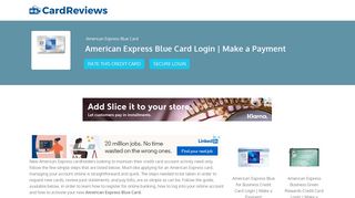 American Express Blue Card Login | Make a Payment - Card Reviews