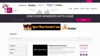 Wineries | Kazzit US Wineries & International Winery Guide