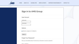 AMS Group :: Login