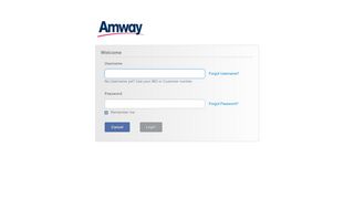 My Account - Amway