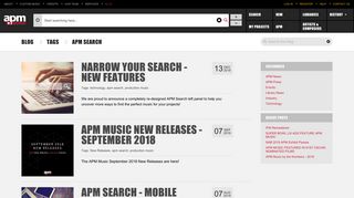 APM Music - apm search