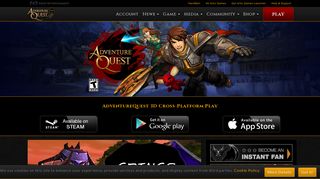 Adventure Quest 3D, Cross-Platform MMORPG - Play on Android ...
