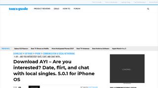 Download AYI – Are you interested? Date, flirt, and chat with local ...