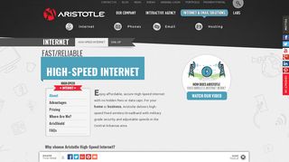 Wireless High-Speed Internet Service - Local Internet ... - Aristotle