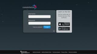 Log On to Constellation - Ashford University