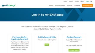Log-in to AvidXchange - Customer Platform | AvidXchange