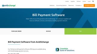 #1 Rated Bill Payments Software (2018) | AvidXchange