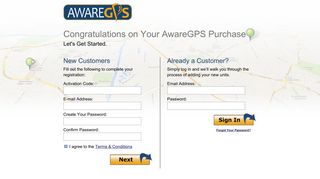 Activate Your Devices | AwareGPS
