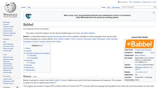 Babbel - Wikipedia