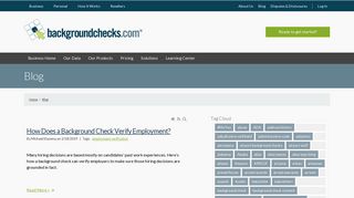 Blog - Backgroundchecks.com