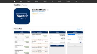 BancFirst Mobile on the App Store - iTunes - Apple