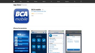 BCA mobile on the App Store - iTunes - Apple