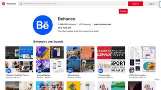 Behance (behance) on Pinterest