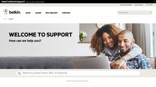 Official Belkin Support Site - User Guides, Downloads, FAQs