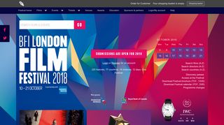 BFI London Film Festival - 10-21 Oct 2018 - BFI Southbank