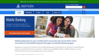 Mobile Banking - Bank-Fund Staff Federal Credit Union