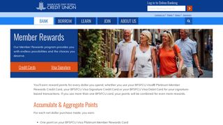 Member Rewards - Bank-Fund Staff Federal Credit Union