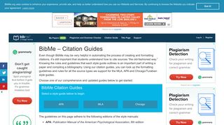 Citation Guides - BibMe Resources