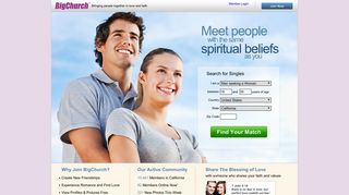 BigChurch - Online Dating and Relationships for Christian Singles ...