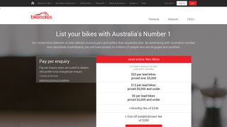 Bikesales Dealer Sign Up