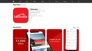 Bikesales on the App Store - iTunes - Apple