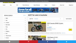 New, used, unique and classic null motorcycles for sale in Australia ...