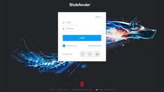 Login to My Bitdefender