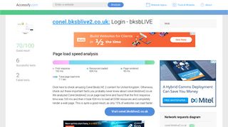 Access conel.bksblive2.co.uk. Login - bksbLIVE