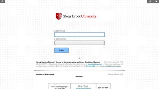 Blackboard - Stony Brook University