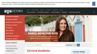 Current students | Victoria University of Wellington