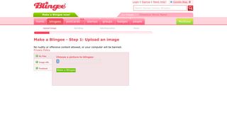 Make a Blingee - Step 1: Upload an image | Blingee.com