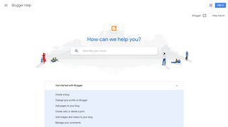 Blogger Help - Google Support