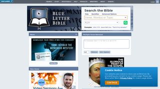 Blue Letter Bible: Bible Search and Study Tools
