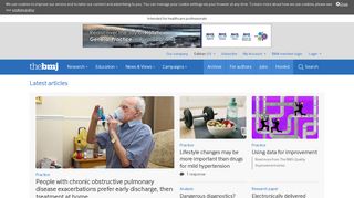 The BMJ: leading general medical journal. Research. Education ...