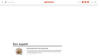 Bon Appetit Ideas, Recipes & Cooking Tips | Epicurious.com