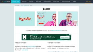 Boodle – Personal loans in South Africa | LoansFind