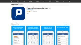Pulse for Booking.com Partners on the App Store - iTunes - Apple