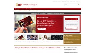 BPI Express Online - Welcome to the Bank of the Philippine Islands | BPI