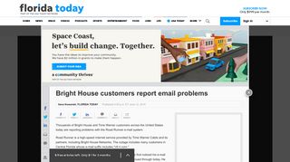 Bright House customers report email problems - Florida Today